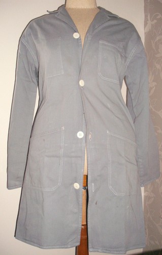 Blouse atelier grise - grise, bleu