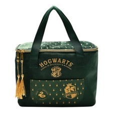 Sac Lunch Bag Velours Harry Potter Maisons Poudlard - SERPENTARD