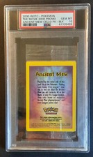 ancient mew PSA 10 Promo Wizards Scellée neuve, Mew Antique PSA 10