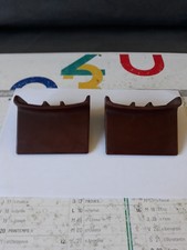 2 POIGNEES DE PORTAGE ROUGE DE