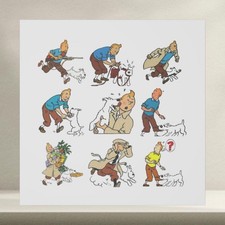 Toile Canvas Tintin & Milou
