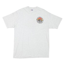 HANES T-Shirt Graphique Blanc