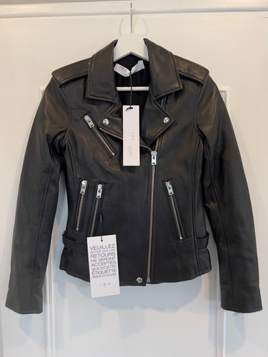 Veste cuir noir perfecto - noir, "iro"