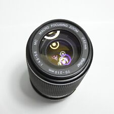 OBJECTIF VIVITAR 70-210 MM (F4.5-5.6) MFZ APPAREIL PHOTO VINTAGE OCCASION TESTE