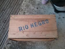 Tres Ancienne  Caisse A Fruit D 'Argentine 1938