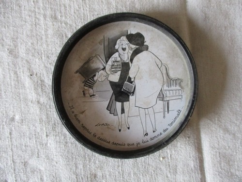 Ancien bouchon publicitaire - ancien,