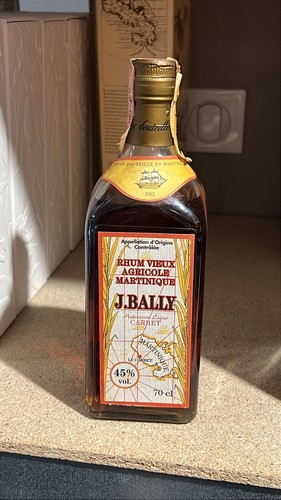 Rhum bally millésime - bally, 1982