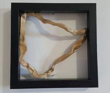 Cadre avec déco en bois