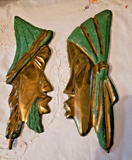 2 SCULPTURES  BRONZE COUPLE DE