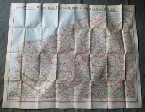 Ancienne carte taride nord de - taride,
