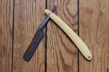 Rasoir coupe chou ancien Dennal supérieur vintage très bon état lame 7,5 cm