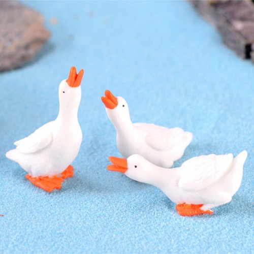 Figurines oies miniatures - d'oies,