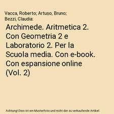 Archimede. Aritmetica 2. Con