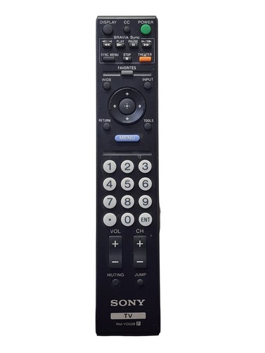 Sony bravia remote yd028 - sony, tv
