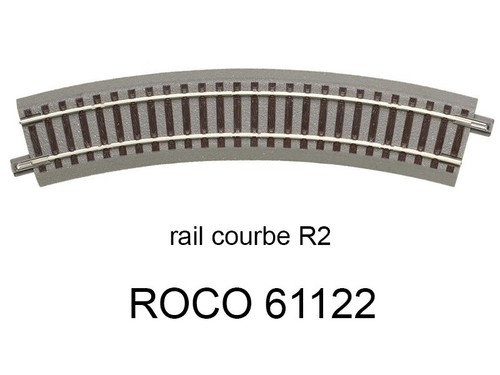 Roco rail courbe 358 30 - roco, mm