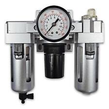 ENSEMBLE FILTRE RÉGULATEUR LUBRIFICATEUR CIRCUIT PNEUMATIQUE 1/4