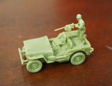 Jeep M-38 monté + figurine, US / IDF army, 1/72, Model-Miniature
