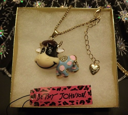 Betsey johnson bull cow - betsey, &