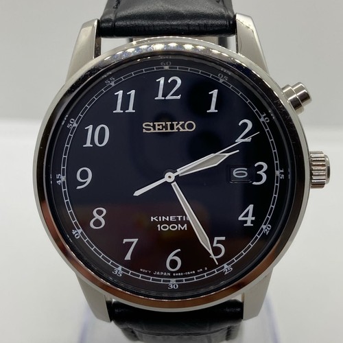 Rare seiko kinetic 5m82 0aw0 - kinetic, 5m82-0aw0