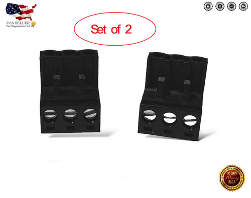 Pin power plug - 3-pin, phoenix