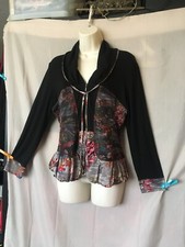 Superbe cardigan EVA KAYAN esprit estampe japonaise taille 40