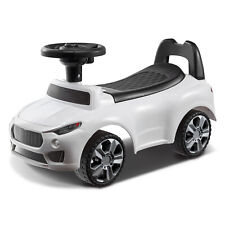 VEVOR Voiture à pousser porteur auto pour tout-petits garçon fille 1-3 ans blanc