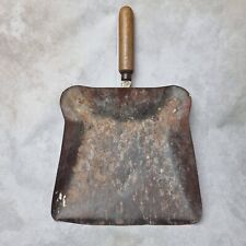 Pelle à charbon en fer ancienne - décoration cheminée, maison de campagne