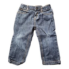 Jolie Jean Pant Petit Bateau Bébé Taille 18M 80 Bleu Denim