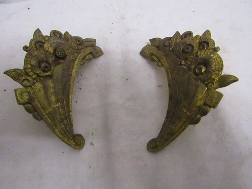 Paire garnitures bronze - en,