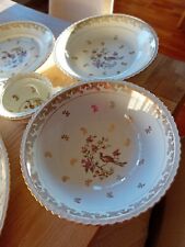 Vaisselle porcelaine de Limoges ancienne - Oiseau Du Paradis 