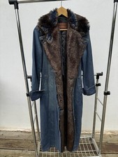 Manteau femme vintage en jean