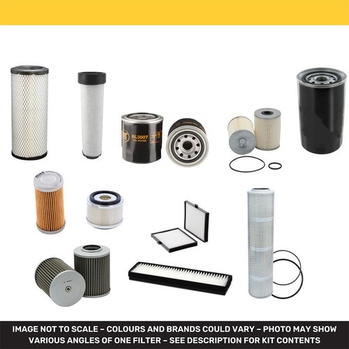 Kit filtre pour doosan dx85r3 - filtre,