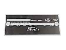 Plaque De Données Compatible