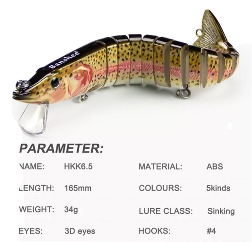 Leurre pêche articulé pro - pêche,