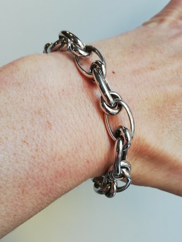 Ancien bracelet argent - en,