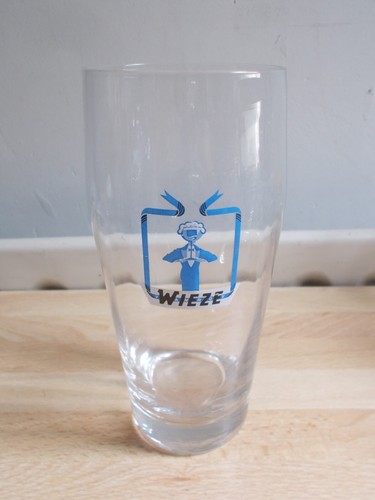 Ancien verre bière wieze - à,