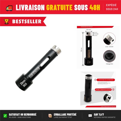Scie cloche diamant - , 20