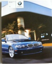 Brochure BMW Convertible Série 3 325 Ci - 330 Ci de 2005 en anglais