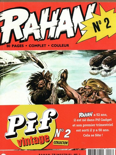 Rahan fac similé andré - rahan, n°