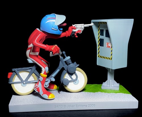 Figurine moto solex - figurine, solex,