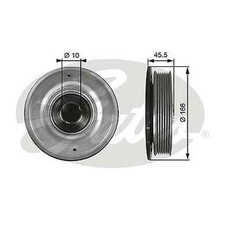 GATES TVD1041 Tendeurs +