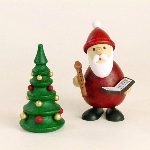Figurine bois père noël - en,