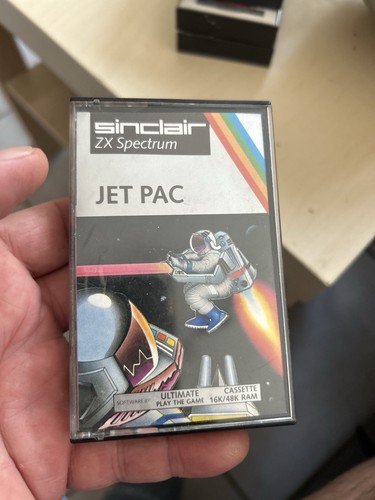 Jet pac sinclair spectrum - jet,