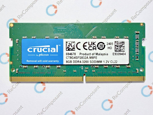 8go ram portable crucial - ram, pc