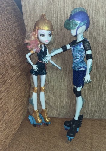 Poupées monster high duo gill - poupées,