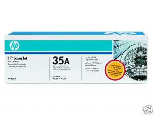 Toner noir cb435a neuf - hp, +
