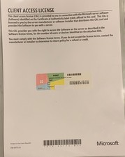 Licence MICROSOFT 0HGM3T WINDOWS SERVER 2016 CAL 10 USER