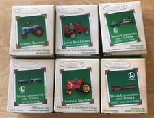 Lot Of 6 Hallmark Ornament