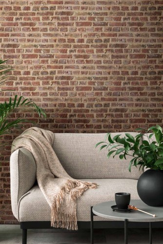 Papier peint pierre motif - papier,