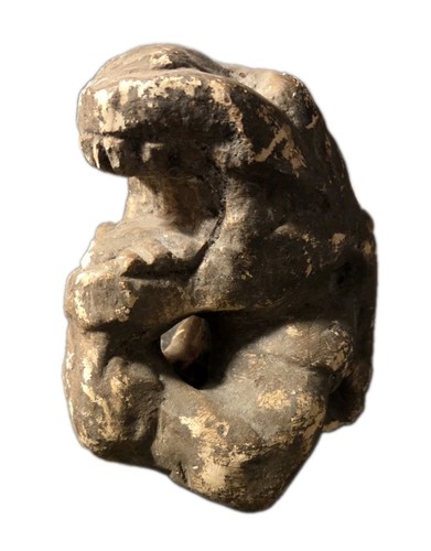 Ancienne sculpture zoomorphe